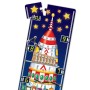 STEM Puzzle inalt de podea Racheta 123 cu peste 50 de piese 152.4 cm inaltime 3-6 ani